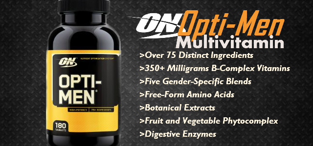 Optimen bietet die ganze Palette an Vitaminen und Mineralien. Die Optimum Nutrition Optimen Erfahrung ist gut.