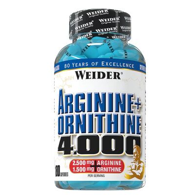 Weider Arginine + Ornithine 4.000 - 180 Kapseln