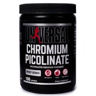Universal Nutrition Chromium Picolinate 100 Capsules EXP 06/24