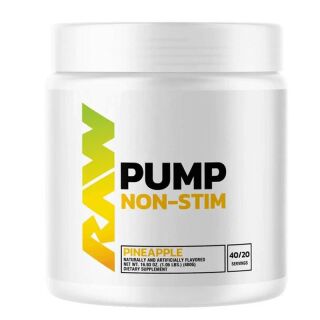 Raw Nutrition Pump Non-Stim Pre-Workout 480g Strawberry Lemonade